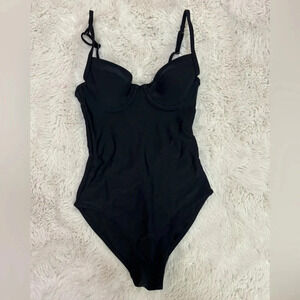 Old Navy Classic Black One-Piece Swimsuit